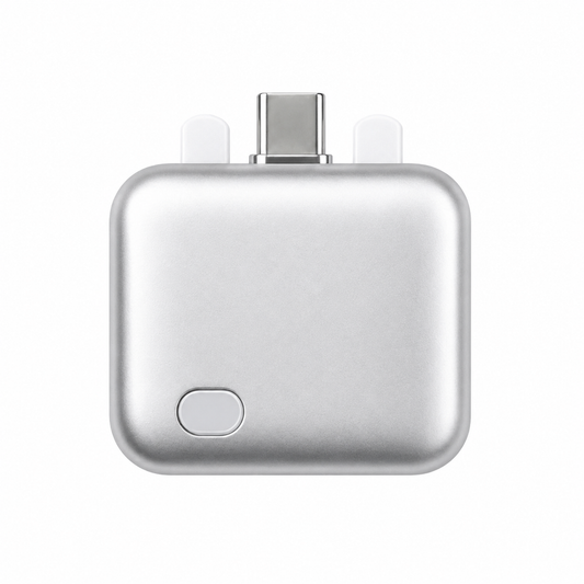 Portable USB-C Automatic Power-Off Charging Pops Up Device Physically Disconnects