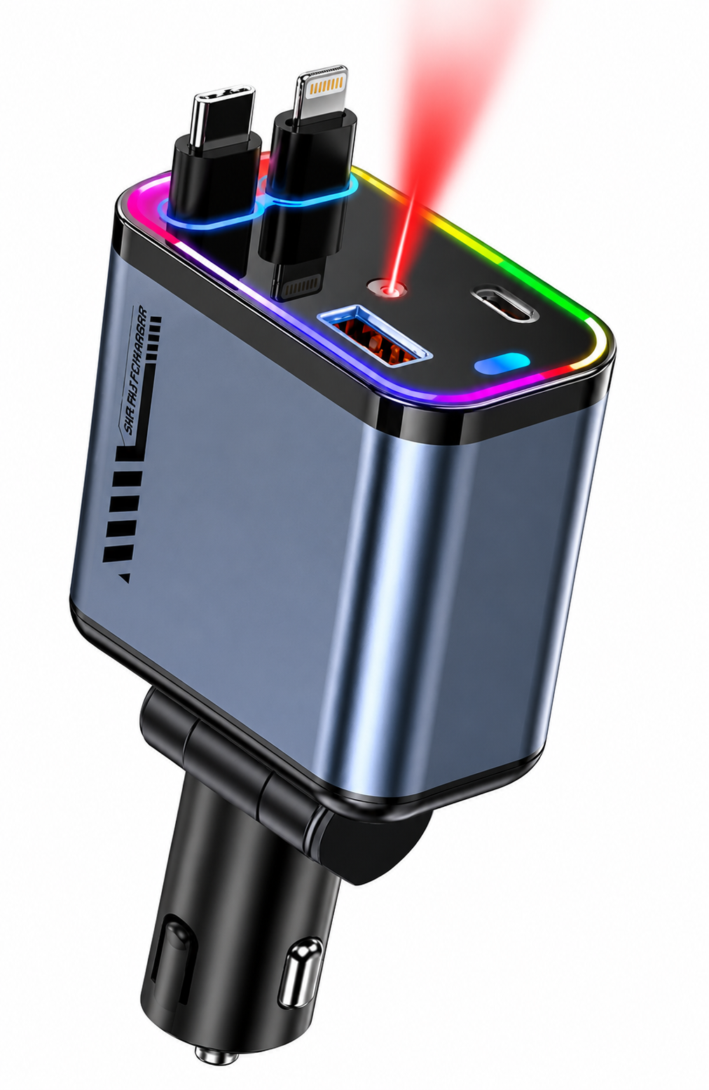 Car Charger 4-in-1 Retractable 69W Fast
