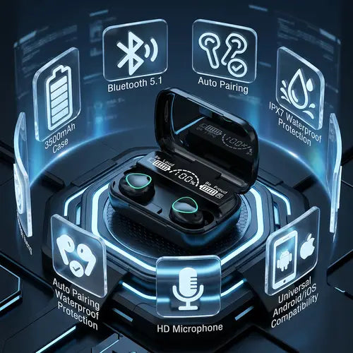 M20 TWS Wireless Bluetooth Earbuds