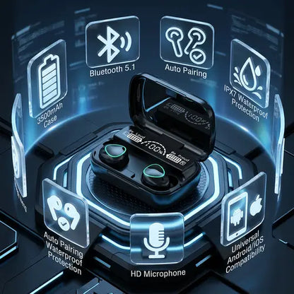 M20 TWS Wireless Bluetooth Earbuds