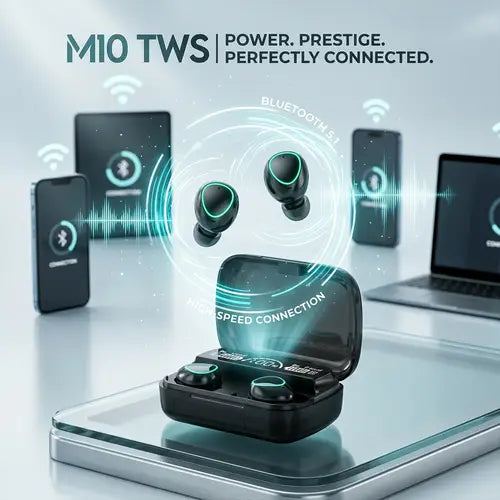 M20 TWS Wireless Bluetooth Earbuds